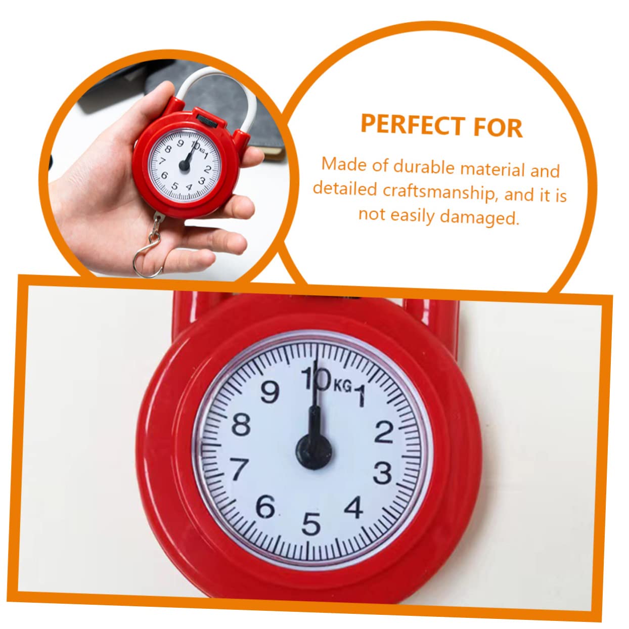 VICASKY Travel Scale for Luggage Baggage Portable Electronic Weighing Scale Hook for Fishing and Home Use