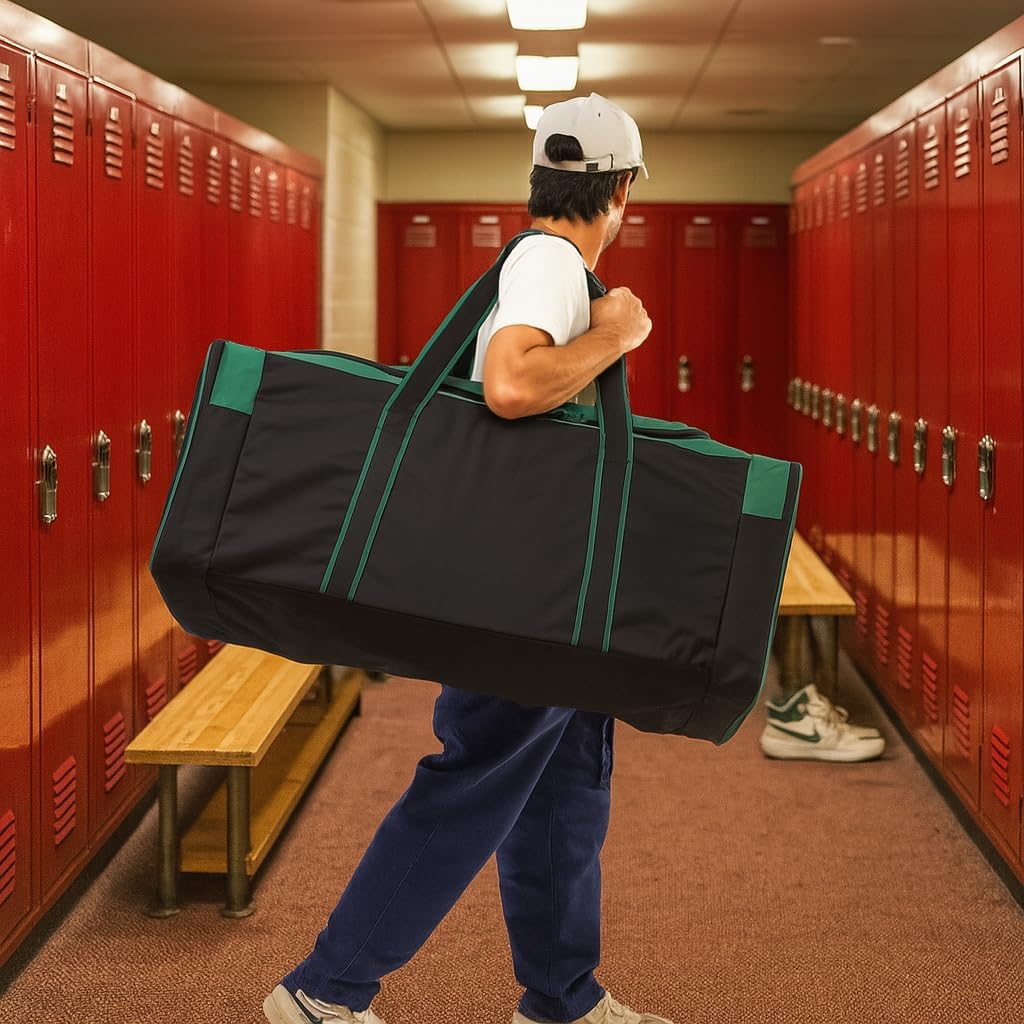 Jetstream Heavy Duty Multi Pocket Durable Sports Gym Equipment Travel Duffel Bag