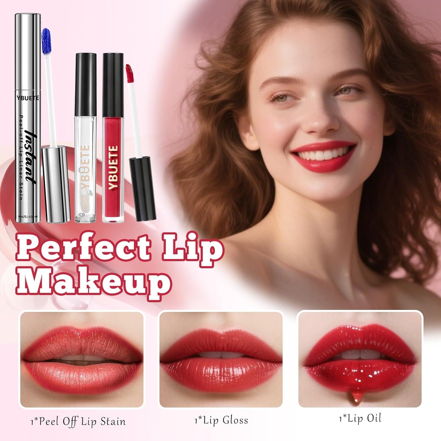 Makeup Full Kit for Beginners Girls Women, Travel Makeup Set Present for Her,Cosmetic Set Include Eyeshadow Blush Lip Gloss Peel Off Lip Stain Eyeliner Mascara Eyebrow Pencil Cosmetic Bag