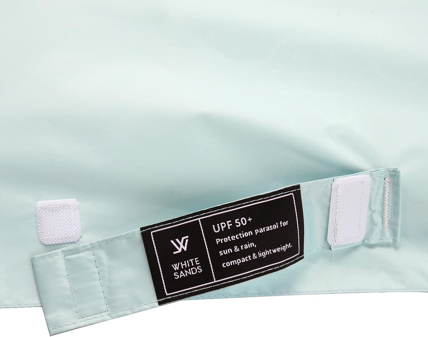 WHITE SANDS MOJA Ultralight Travel Umbrella Compact, Foldable, UPF 50+ Sun Protection LUNOA