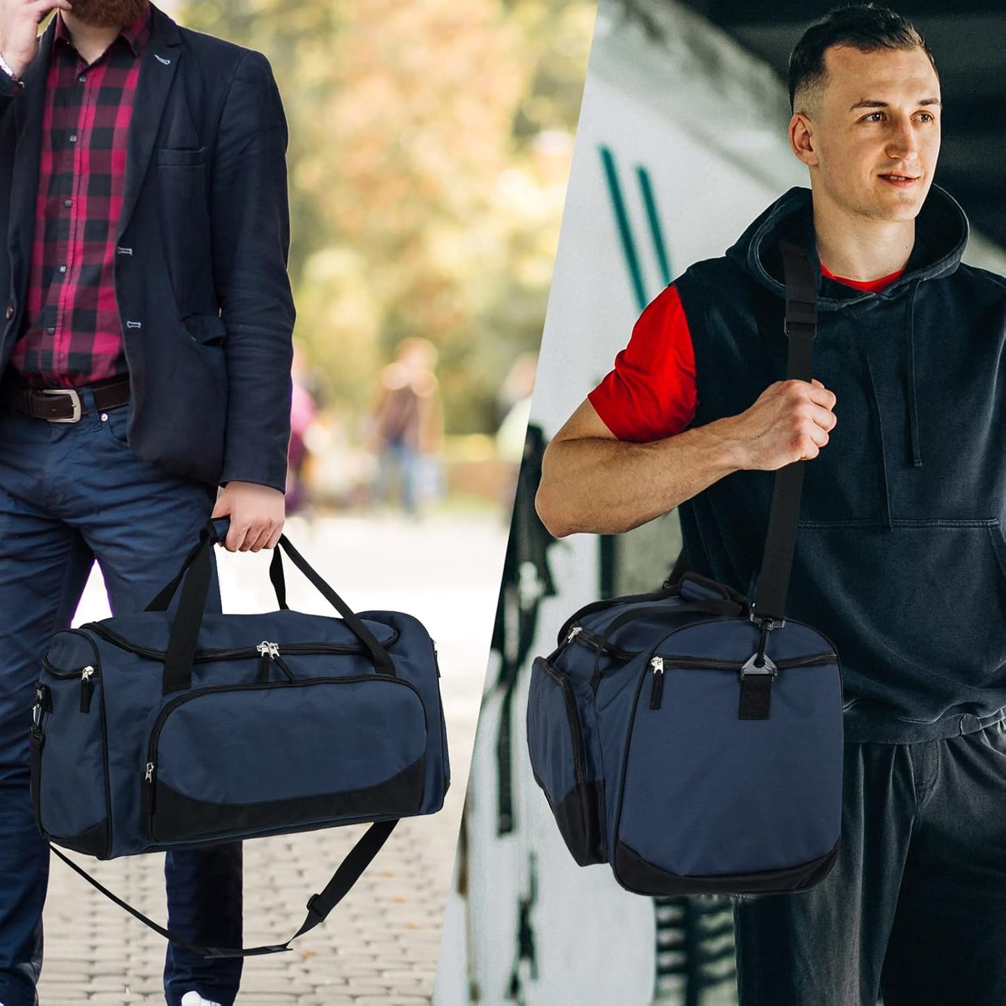 Mens 55L Gym Bag Large Sports Duffle Bags Lightweight Overnight Bags for Travel Camping