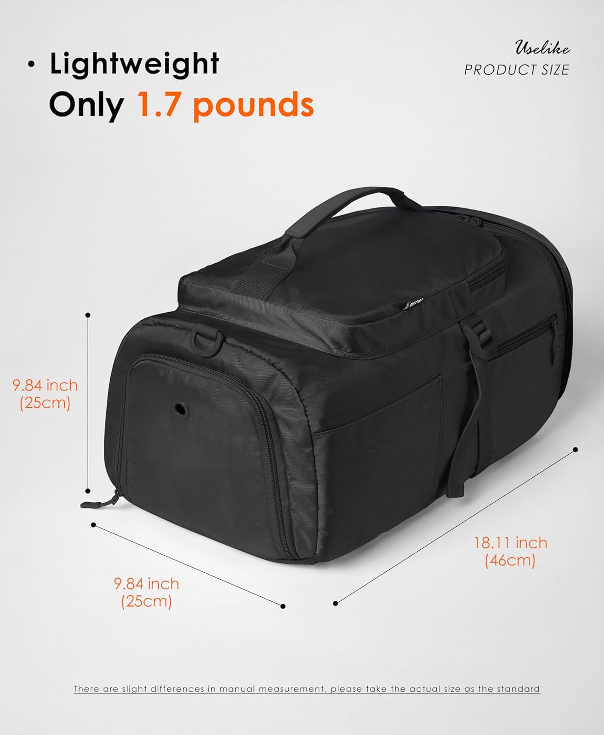Gym Bag for Women with Shoe Compartment and Wet Pocket Convertible Gym Backpack workout Duffel Bag Multiple Pockets 30L