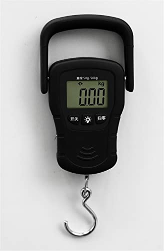 Super Mini Luggage Scale with Tape Measure - Accurate Digital Weight Measurement, Auto Shut-Off, Portable Travel Scale for Suitcases and Bags - Greya
