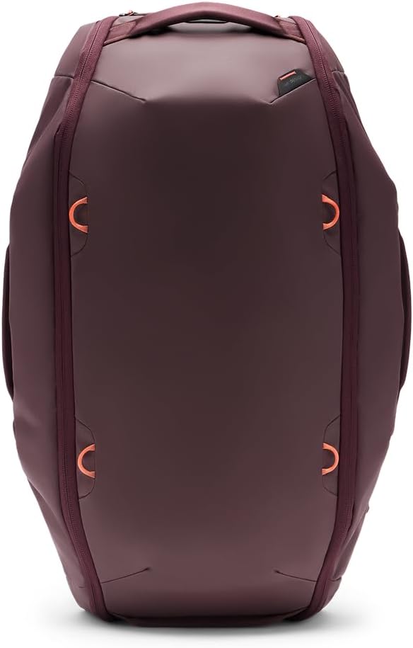 Peak Design Travel Duffelpack 45-65L, Eclipse, Weatherproof Duffel Backpack, Expandable, Extra-Long Zip, Stowable Straps, Fits Packing & Camera Cubes, Versatile Bag for Travel & Adventure