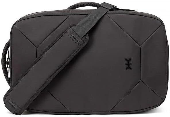 Knack Convertible Duffel Laptop Backpack, Expandable Travel Duffel Bag With 6 Day Outfit Capacity, Large Laptop Duffel Bag for Everyday Travel, Gym, and Work (Midnight Black)