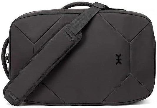 Knack Convertible Duffel Laptop Backpack, Expandable Travel Duffel Bag With 6 Day Outfit Capacity, Large Laptop Duffel Bag for Everyday Travel, Gym, and Work (Midnight Black)