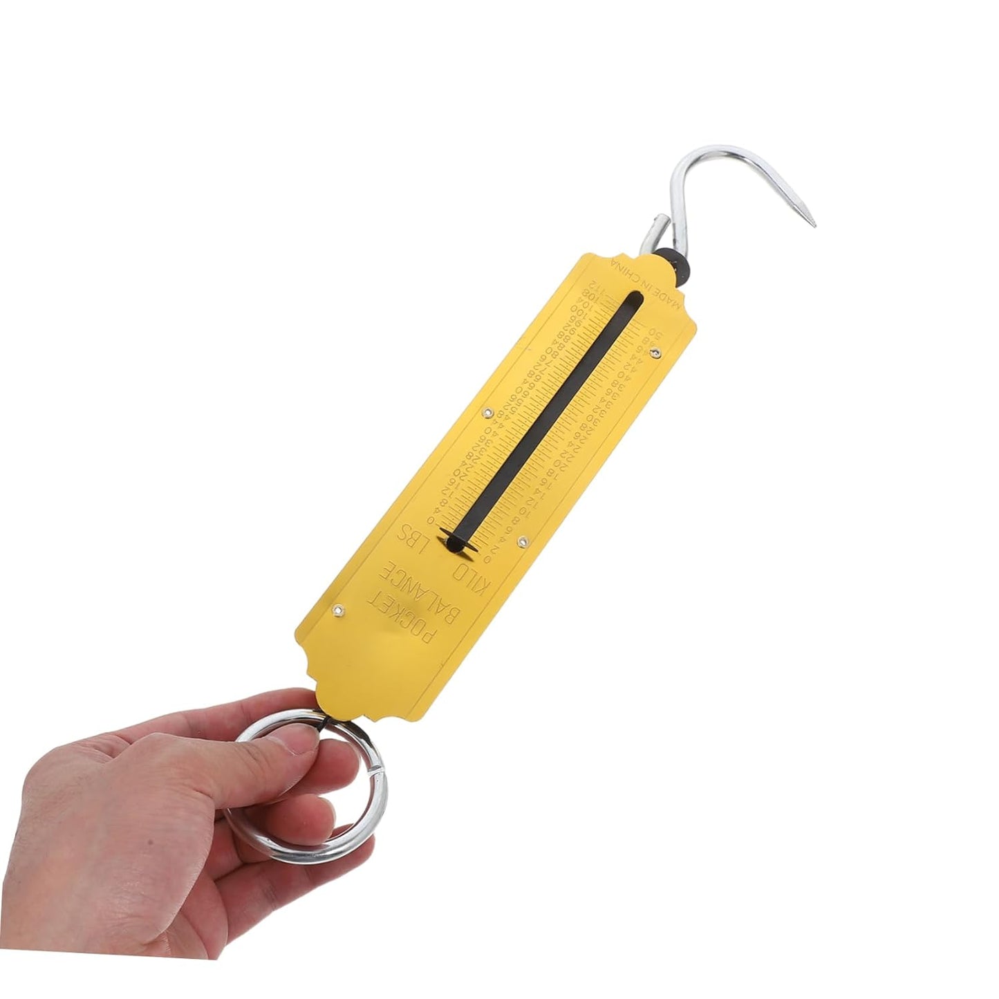 2pcs Dial Weight Scale Mechanical Scale Hook Capacity for Luggage Produce and Outdoor Weighing