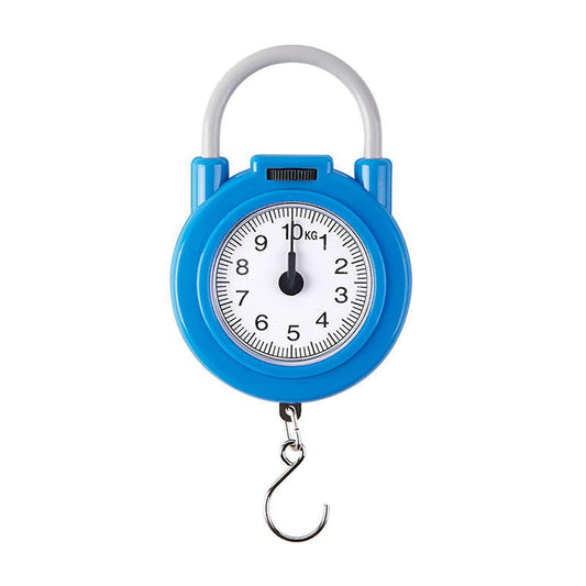 10kg Portable Mechanical Scale Hanging, Fish, Luggages, Kitchen Scale Hanging Hook Multi-Purpose Scale for Household