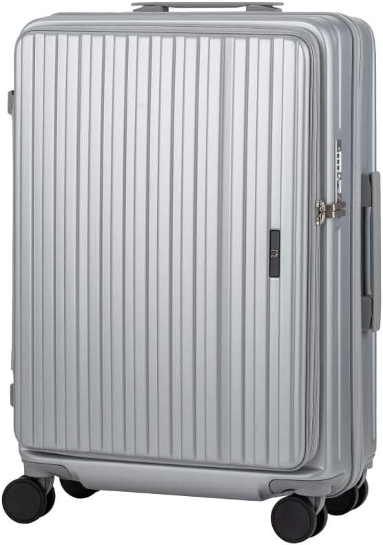 LEGEND WALKER LW 5524 Hardshell Expansion Front-openning, USB port,Cup-holder Spinner Luggage