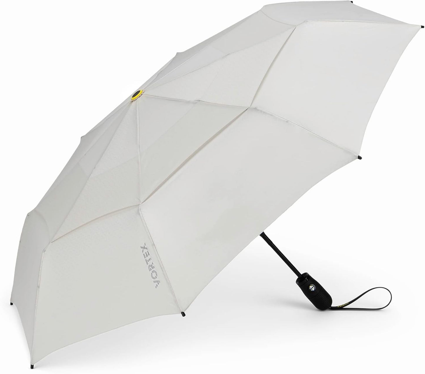 ShedRain Vortex Automatic Compact Folding Windproof Travel Umbrella – Rain & Windproof Vented Double Canopy – Protect from Rain, Sun & Wind - Wind Tunnel Tested to 75 mph