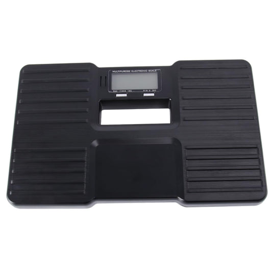 150kg Digital Body Weight and Baggage Scale with Backlight Display Capacity Between Lb for Weighing Packages and More Black