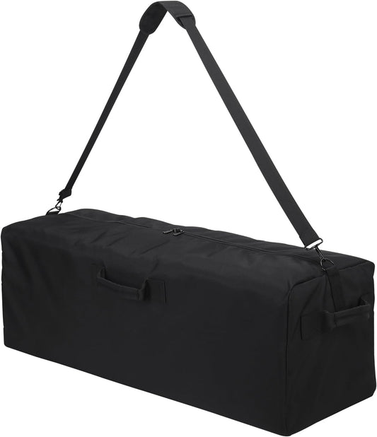 100L Large Duffle Bag - 36 inch Heavy Duty Luggage Bag for Travel/Camping - Black