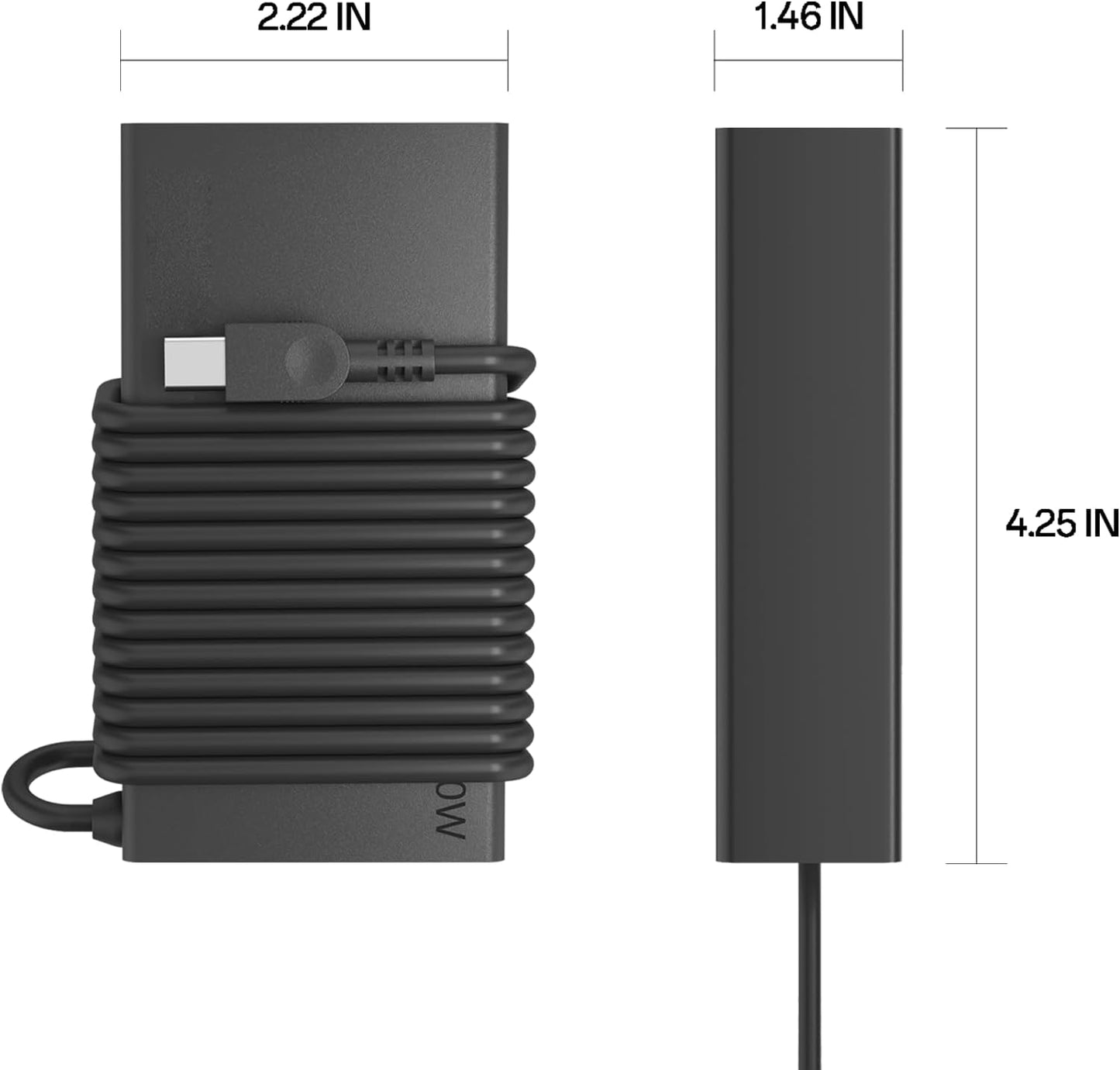 100W 20V 5A Type C Charger Fit For Lenovo ThinkPad X1 Tablet T14 T16 16s P14s L14 L15 IdeaPad Slim 5 7 IdeaPad Yoga Yoga Pro 7 9 Series Compatible with HP Dell Samsung Galaxy Z series USB C AC Adapter