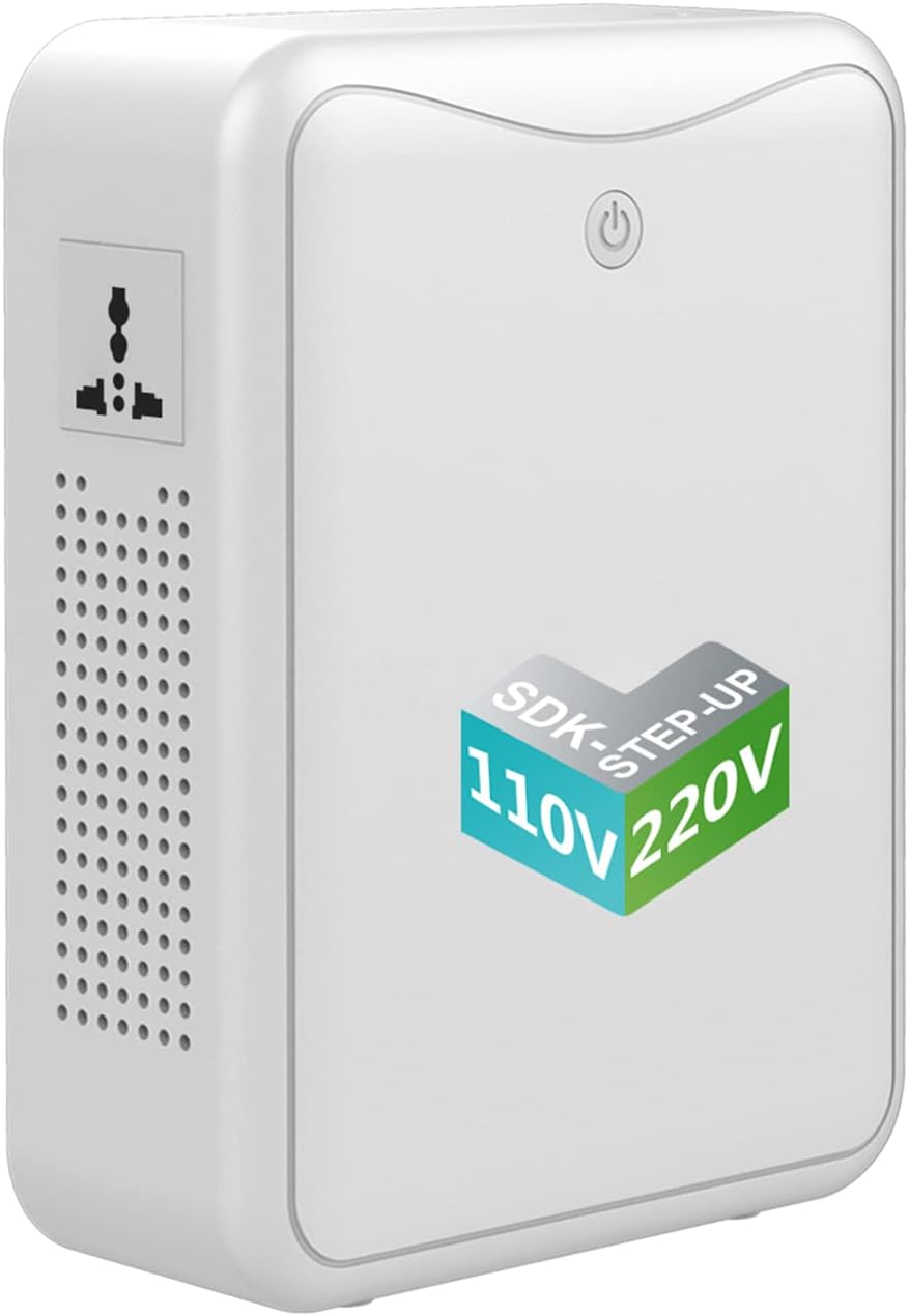 120v to 240v Step Up Transformer 1000W Power Voltage Converters, No Noise, Suit for Coffee Machines, Rice Cookers and Other Kitchen Appliances ，using 220V Asia Euro Appliance in US