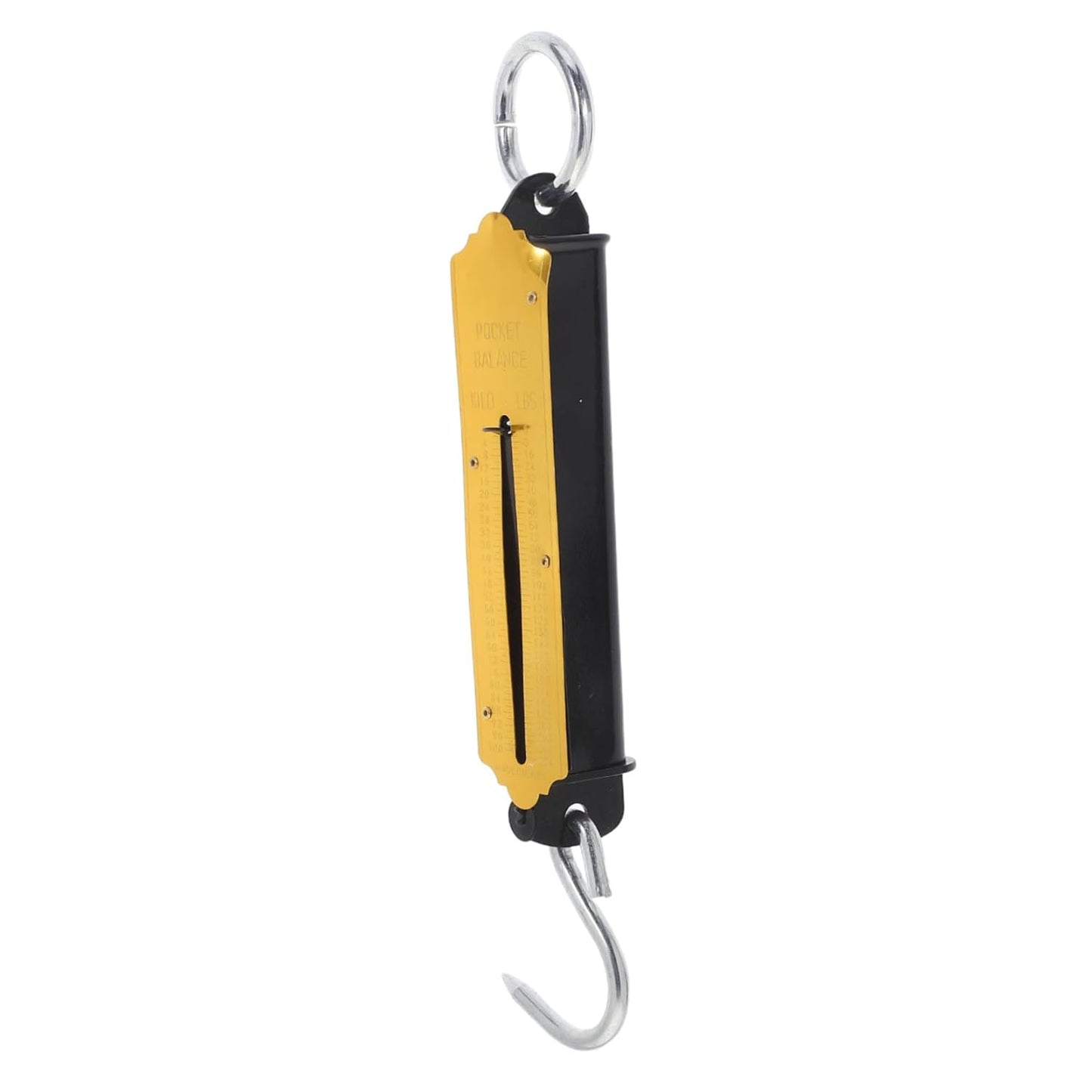 2pcs Portable Mechanical Hanging Scale Capacity for Accurate Weighing of Luggage Produce and Fish Lightweight and Easy to Carry with Hook Design