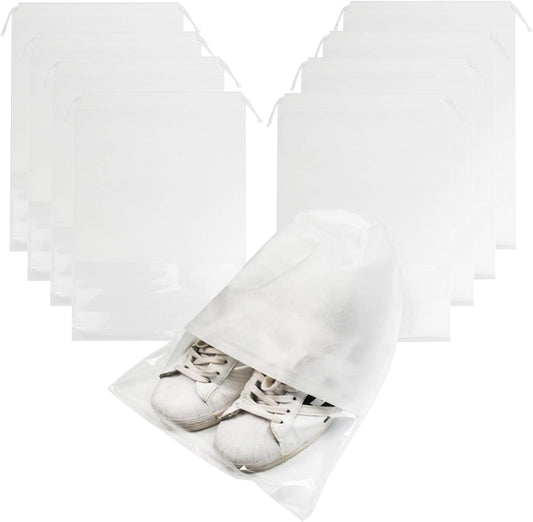 8PCS Travel Shoe Bags with Rope for Men and Women Large Shoes Pouch Organizers