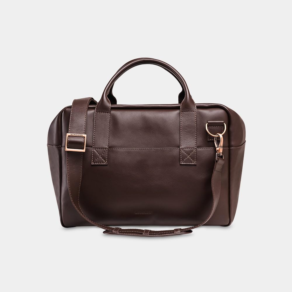 Leather Travel Bag Nomad Nordweg NW081A | Full-Grain Leather Duffel for Weekender, Cabin, Carry-On, Luggage | Stylish