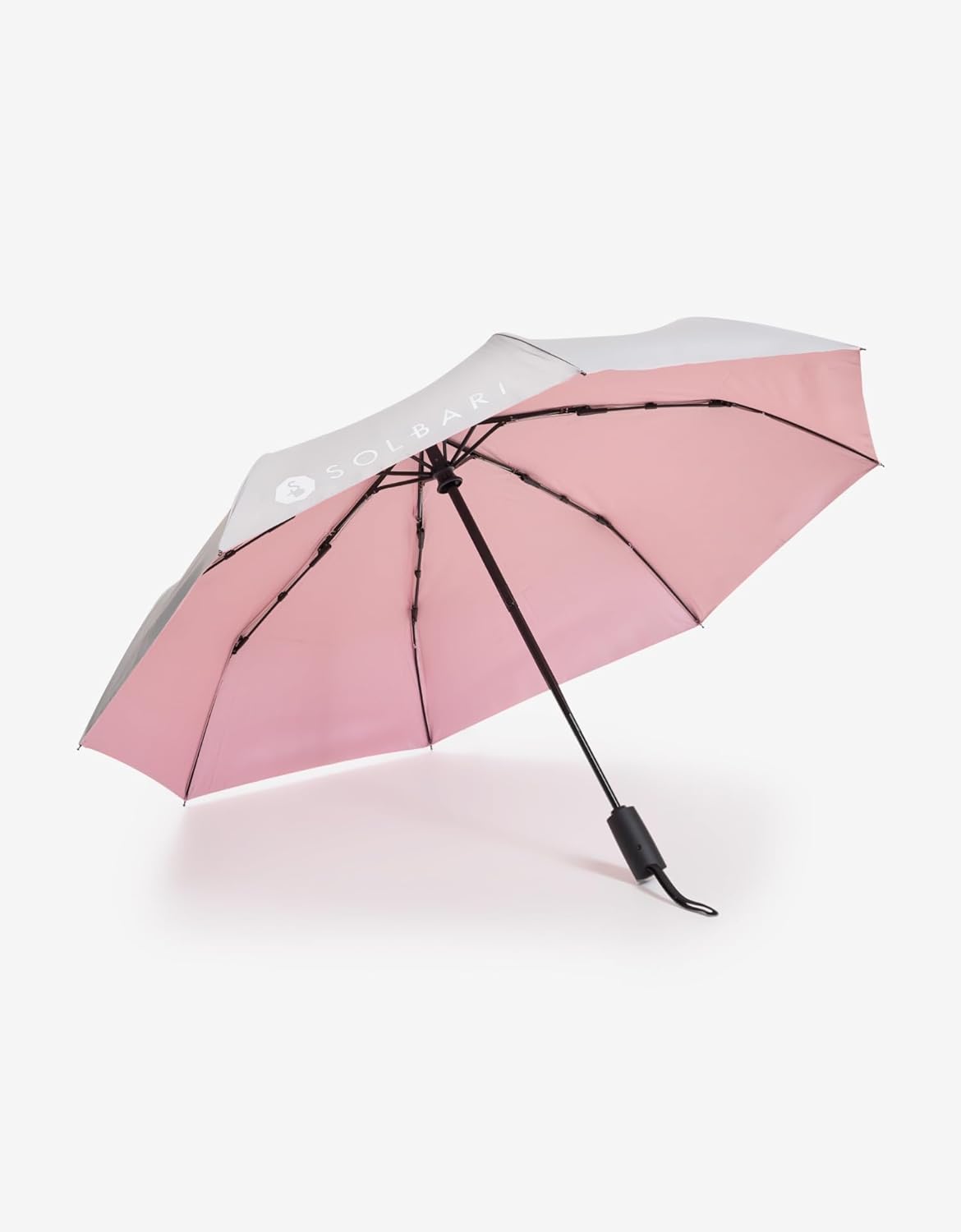 Solbari Compact Sun Protective Umbrella UPF 50+ UV Protection, Ultra-Light & Travel-Friendly, Reflective Sun Protection for Beach, Picnics, & Outdoor Festivals