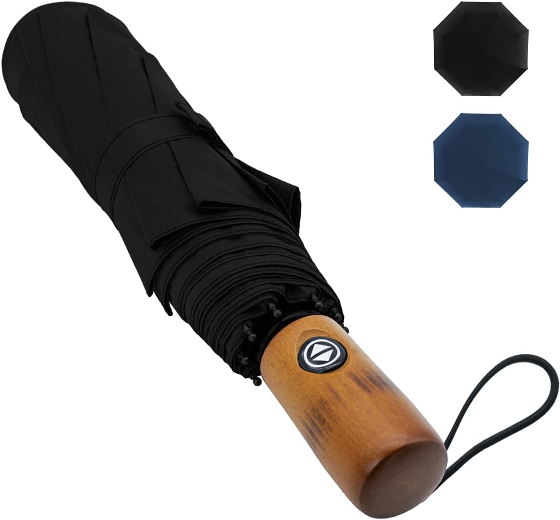 Automatic Umbrella Windproof Lightweight Strong Compact UV Protection Rain Travel Umbrellas Collapsible Backpack Umbrella Suit For Adult