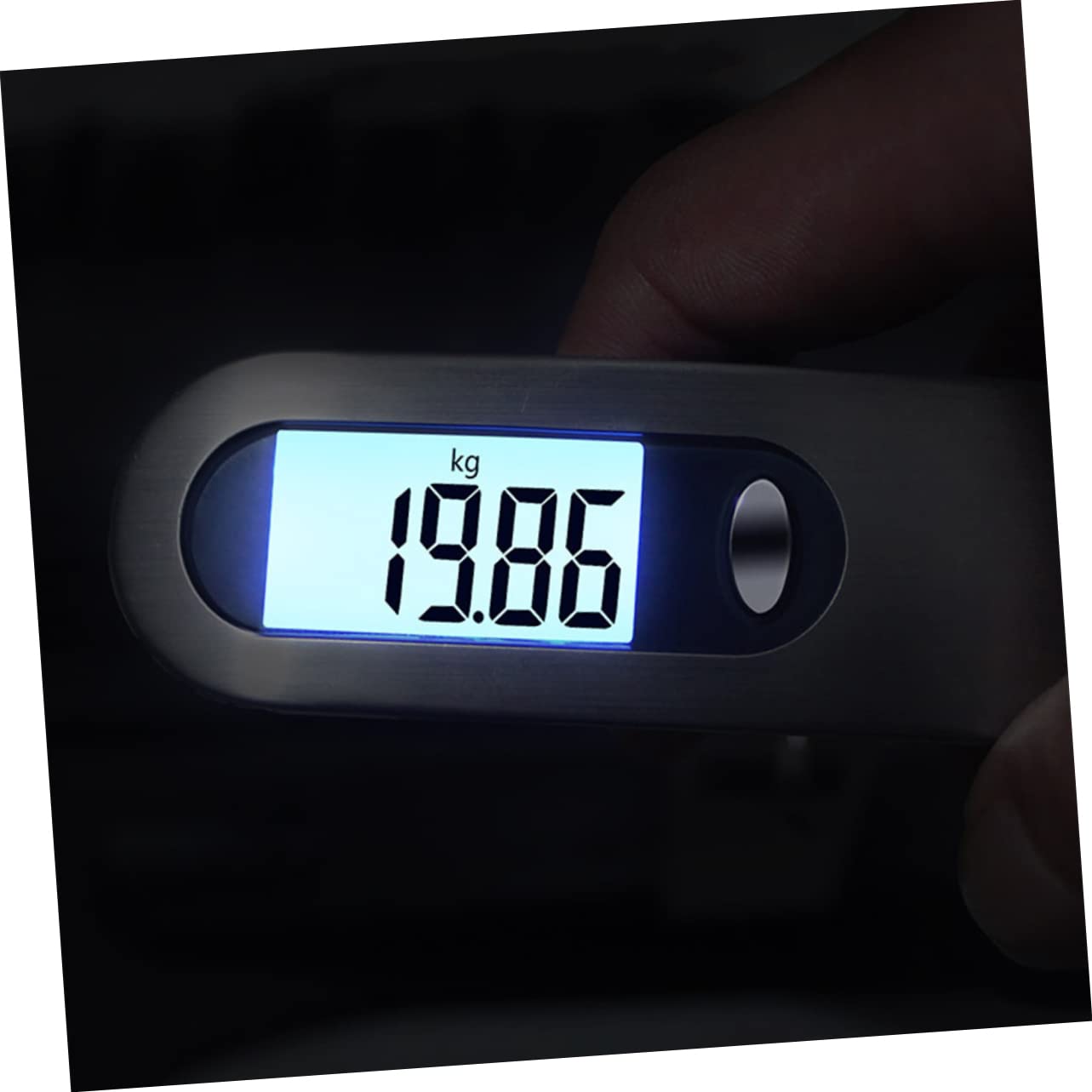 Digital Baggage Weighing Scale 0.1lb Accuracy Portable Handheld Luggage Weigher