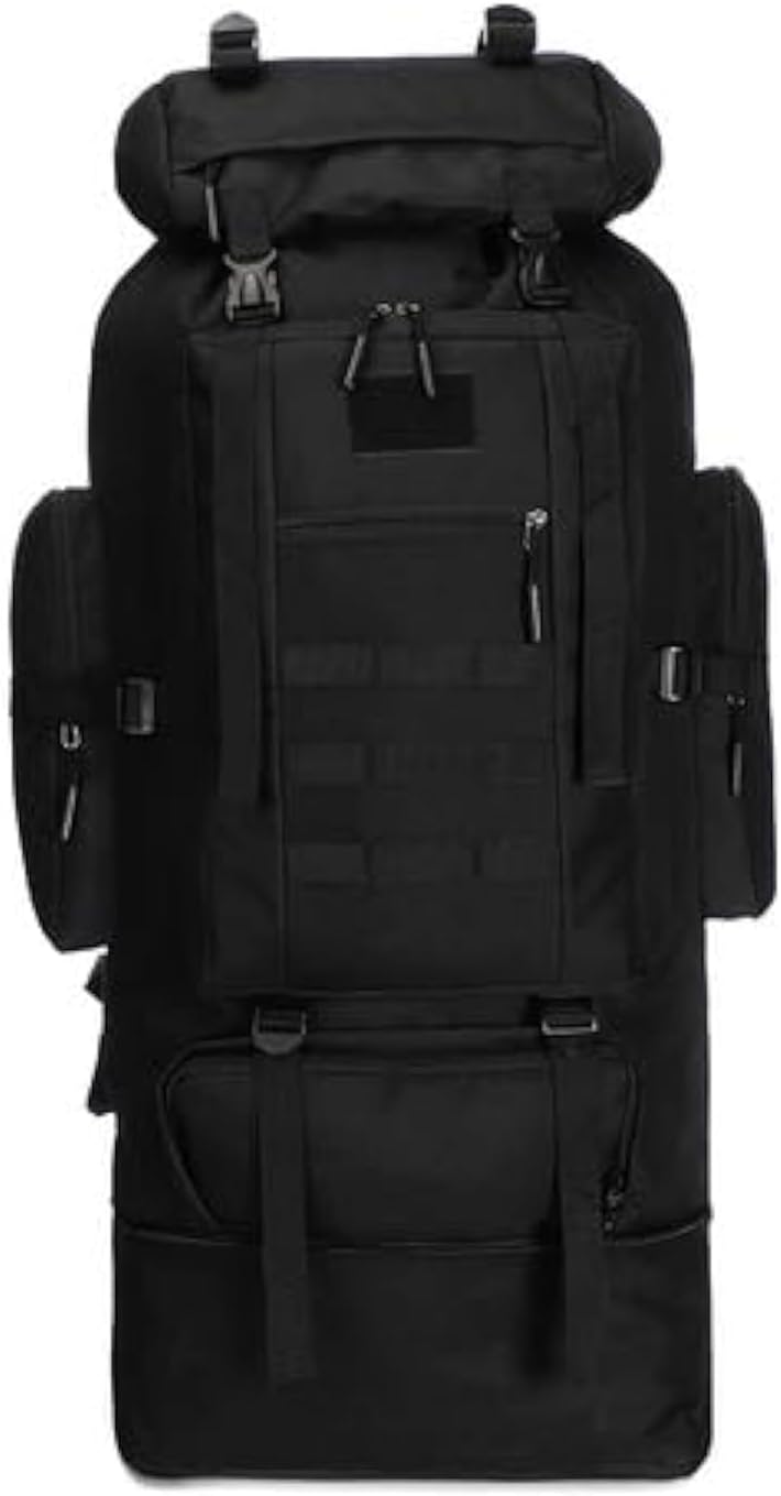 100L Hiking Backpack Men Large Waterproof Camping Backpack Lightweight Packable Backpacking Backpack Daypack Military Rucksack for Men Travel Climbing Outdoor Sports
