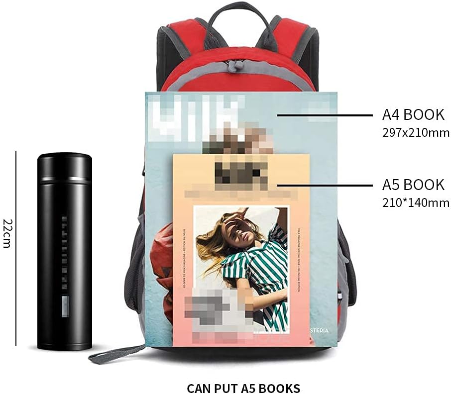 10L Small Hiking Backpack for Kids Ages 3-6 Girls Boys Under 4 feet, Mini Waterproof Outdoor Sport Travel Camping Daypack