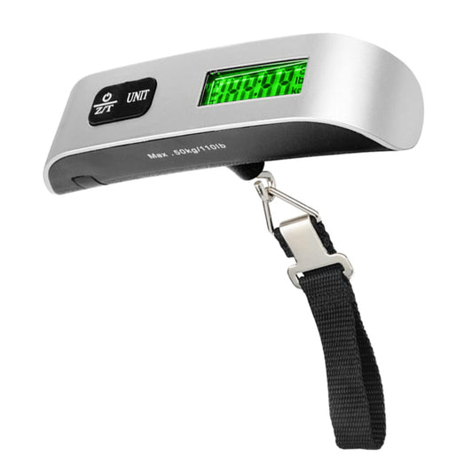 1pc Portable Electronic Suitcase Scale Handheld Baggage Weighing Tool for Travel Fishing Shopping and Home Use Avoid Overweight Compact Design