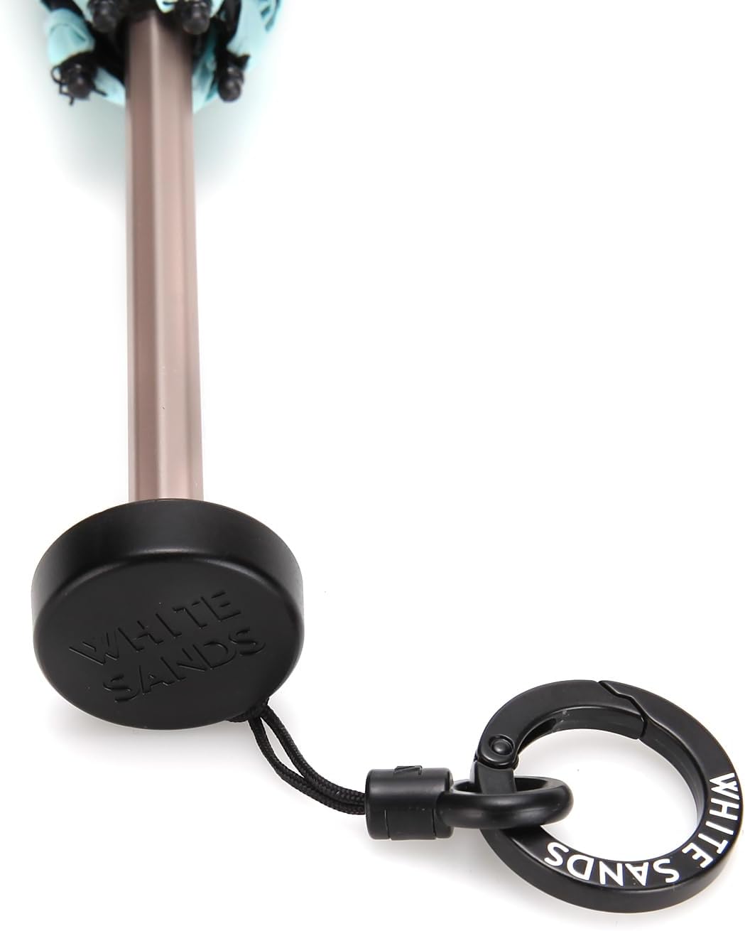 WHITE SANDS MOJA Ultralight Travel Umbrella Compact, Foldable, UPF 50+ Sun Protection LUNOA