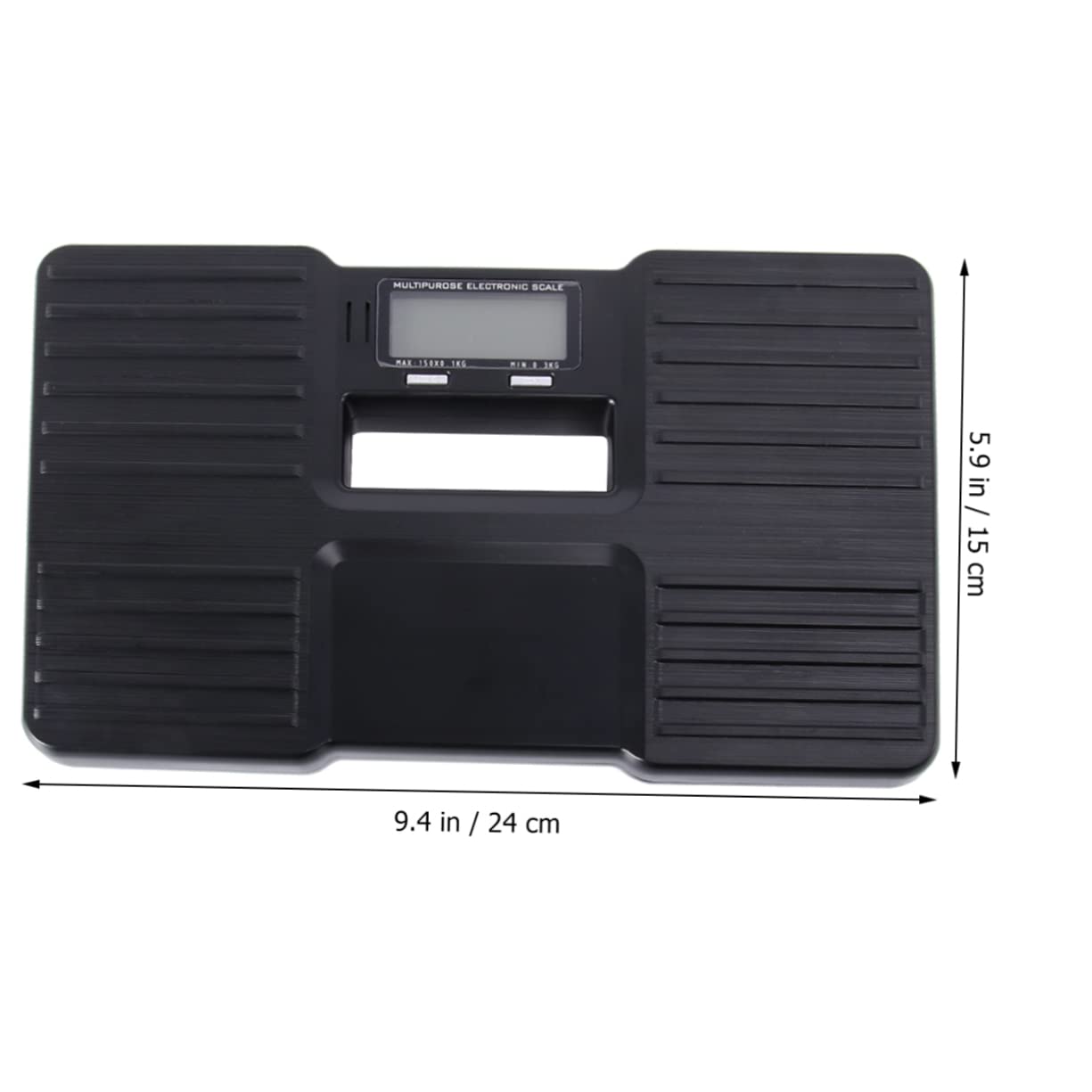 150kg Electronic Scale Backlit Multi-Functional Auto-Shutdown Weighing Scale for Baggage Body Weight Package Net Weight Indicator No Battery Included