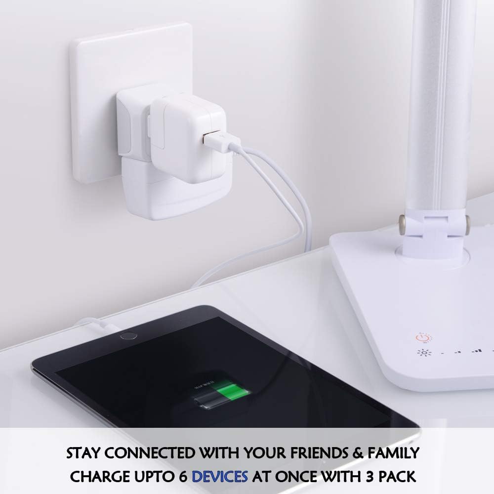 Ceptics Turkey, Egypt, Iceland Travel Adapter Plug - Type C - Europe - 2 In 1 - Light Weight - Perfect for Cell Phones, Chargers, Cameras and More