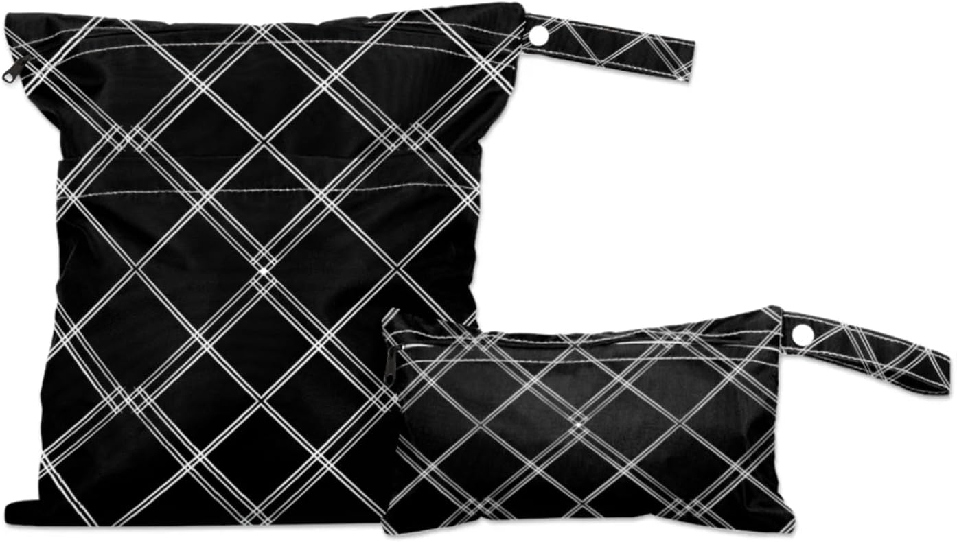 Laundry Shoe Bag,Shoe Washing Machine Bag with 2 Set,Wet Dry Bag for Baby Diapers,Dirty Yoga Gym Cloth,Toiletries,Beach,Swimsuit,Travel,Makeup Bag