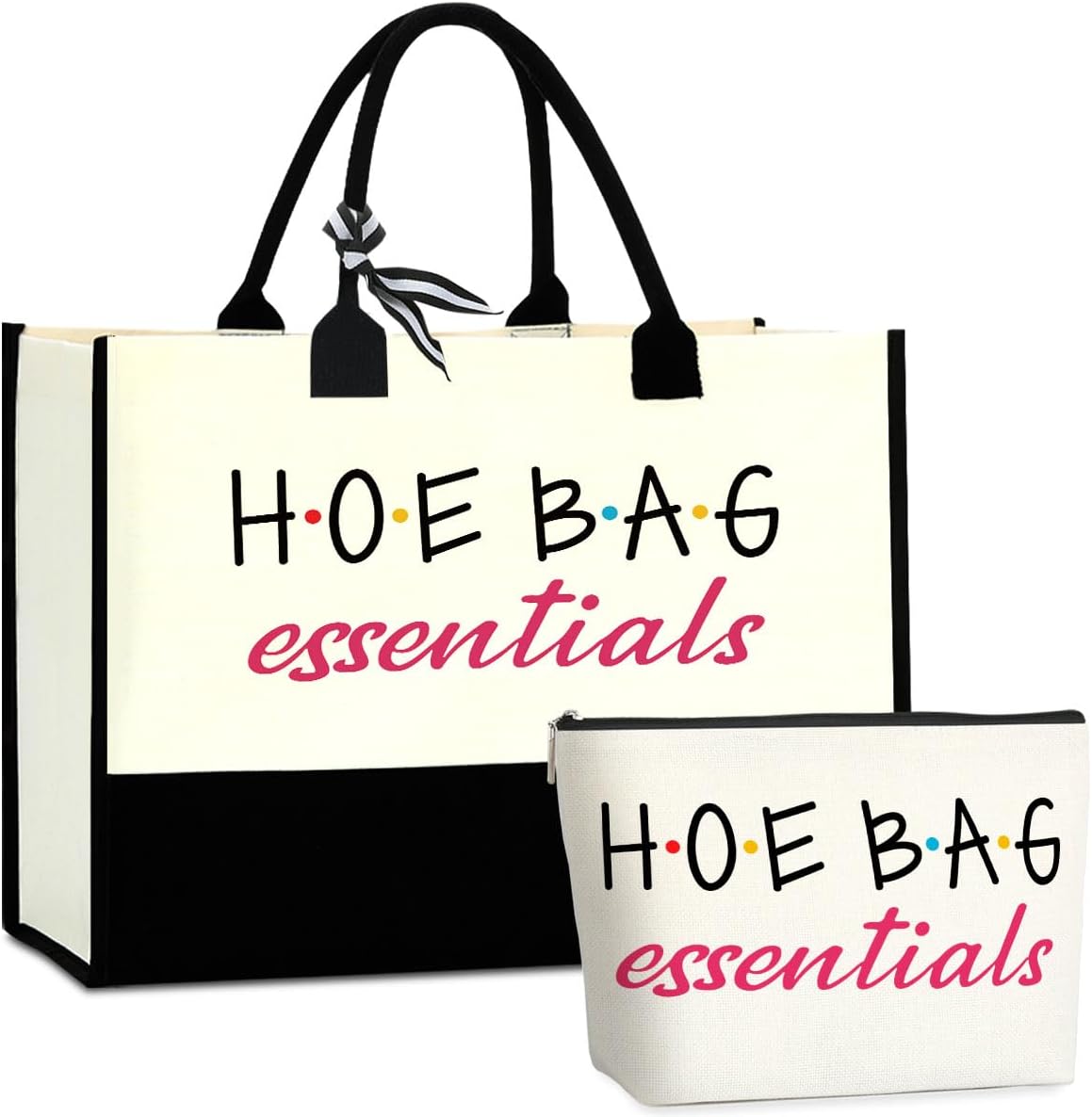 Funny Retirement Tote Bag Gift for Women - Unique Cool Party & Hoe Bag Design Gift Ideas for Best Friends