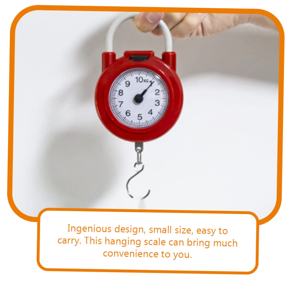 VICASKY Travel Scale for Luggage Baggage Portable Electronic Weighing Scale Hook for Fishing and Home Use