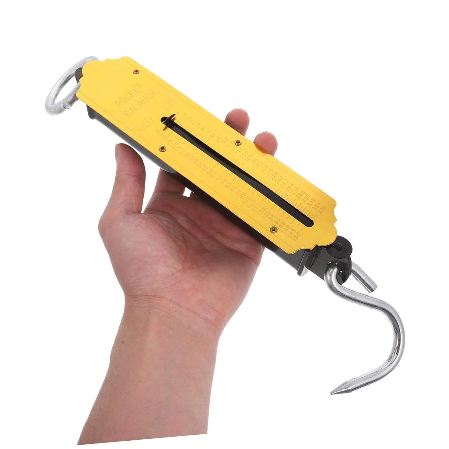 2pcs Heavy Duty Mechanical Scale Spring Balance Scale Hook Portable for Produce Luggage and Travel