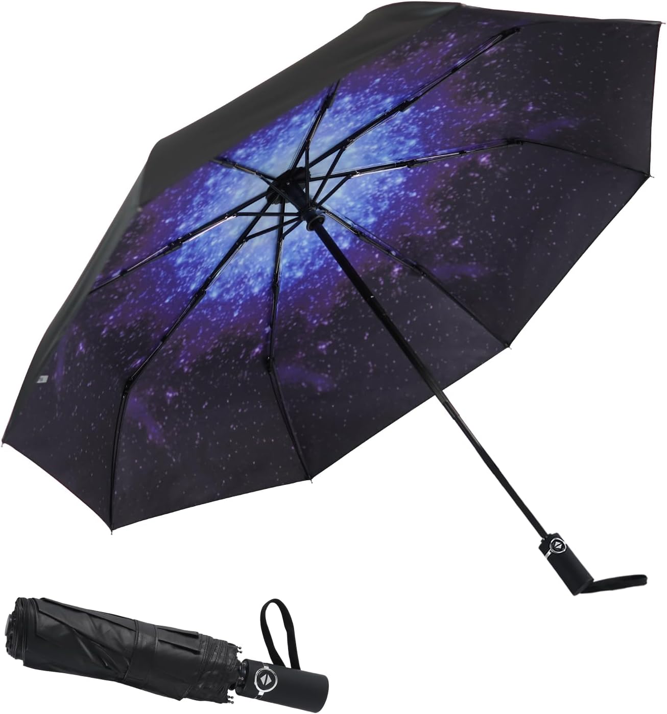 SY COMPACT Travel Umbrella Windproof Factory outlet Compact Automatic Umbrellas for Rain Compact Small UV Sun Protection Umbrella Durable Waterproof Lightweight-Fits Backpack Car Purse