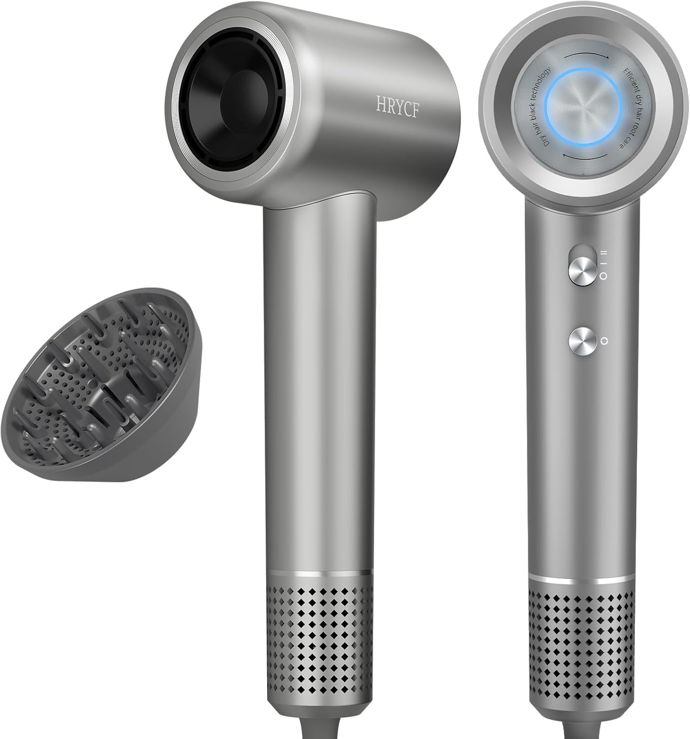 High Speed Hair Blow Dryer｜Professional Salon Grade Air Speed, Negative Ion Hair Care｜Quiet Design｜Suitable for Thick Hair/Styling with Diffuser, Long Motor Lifespan