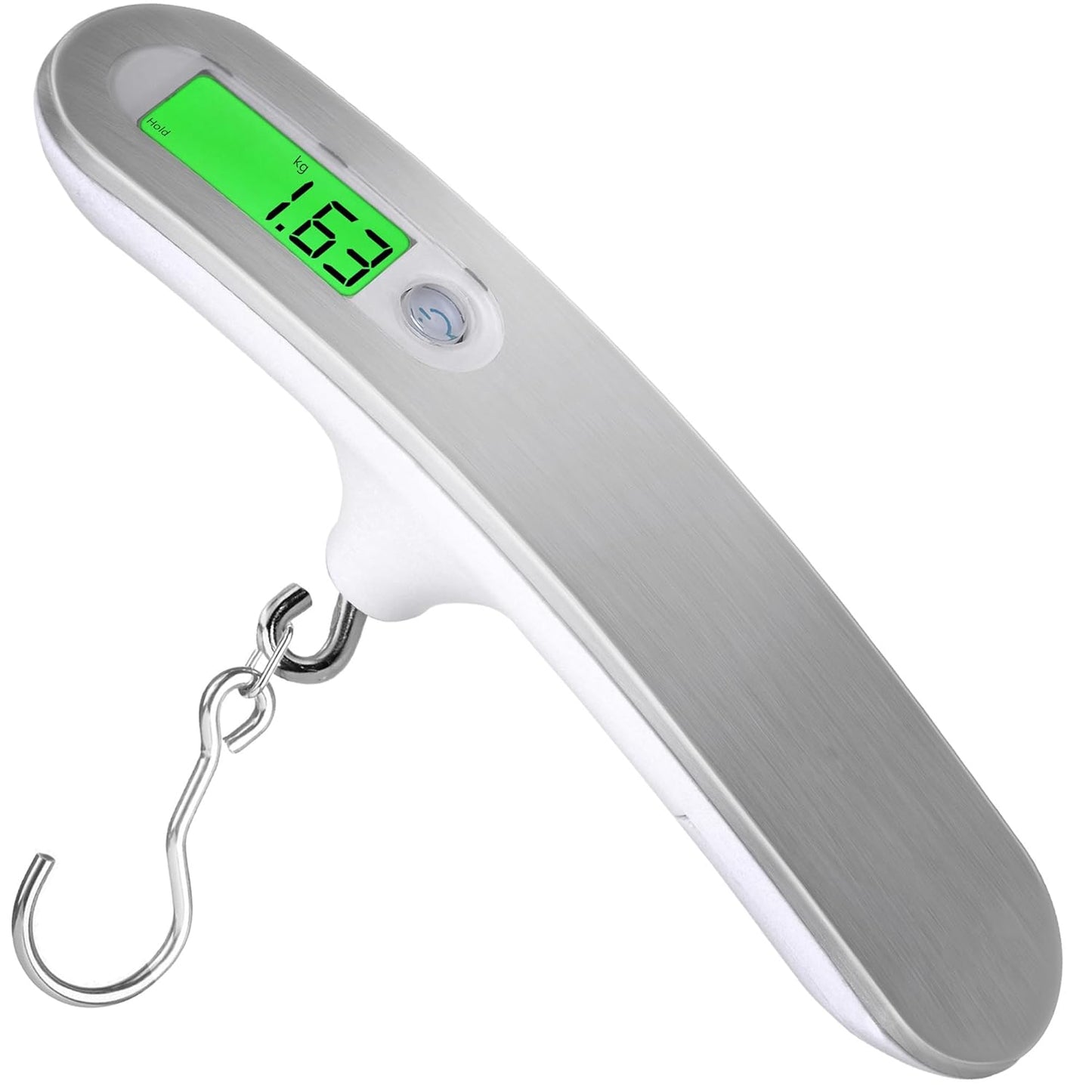 110 lbs Luggage Weight Scale Digital High Precision Scale Portable Handheld Scale with g/oz/kg/lb Travel Accessories Scale Luggage Scale Cover Backlit LCD Display