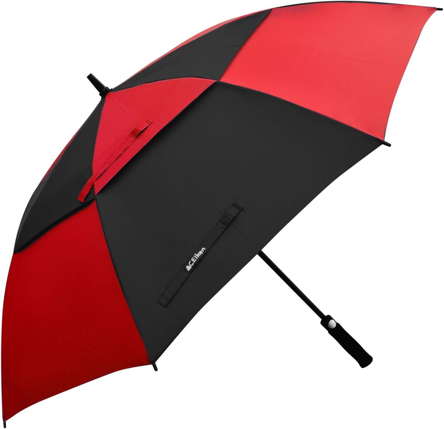 Golf Umbrella Large 58/62/68 Inch Automatic Open Golf Umbrella Extra Large Oversize Double Canopy Vented Umbrella Windproof Waterproof for Men and Women