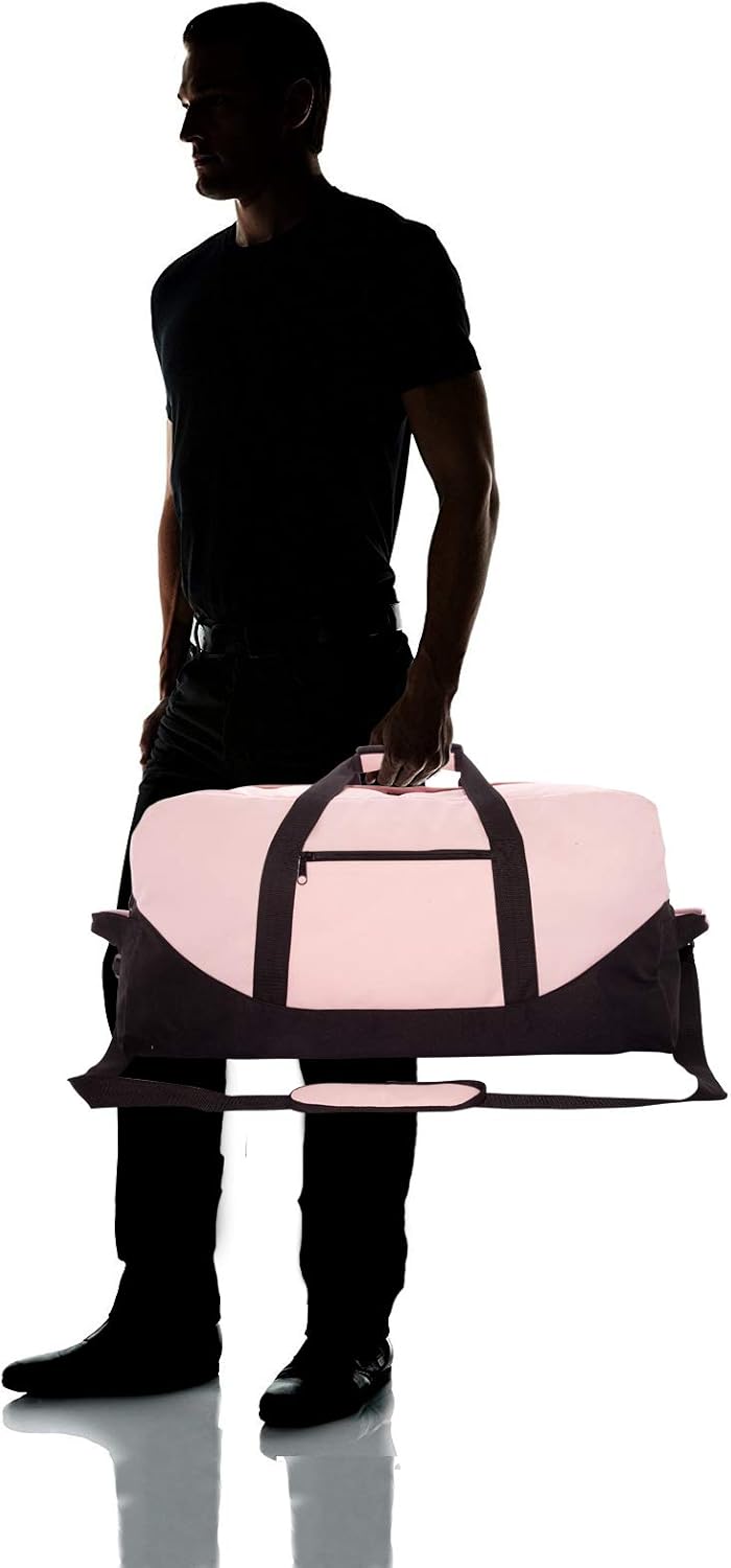 DALIX 25" Big Adventure Large Gym Sports Duffle Bag (Black Grey Navy Blue Red Camo)