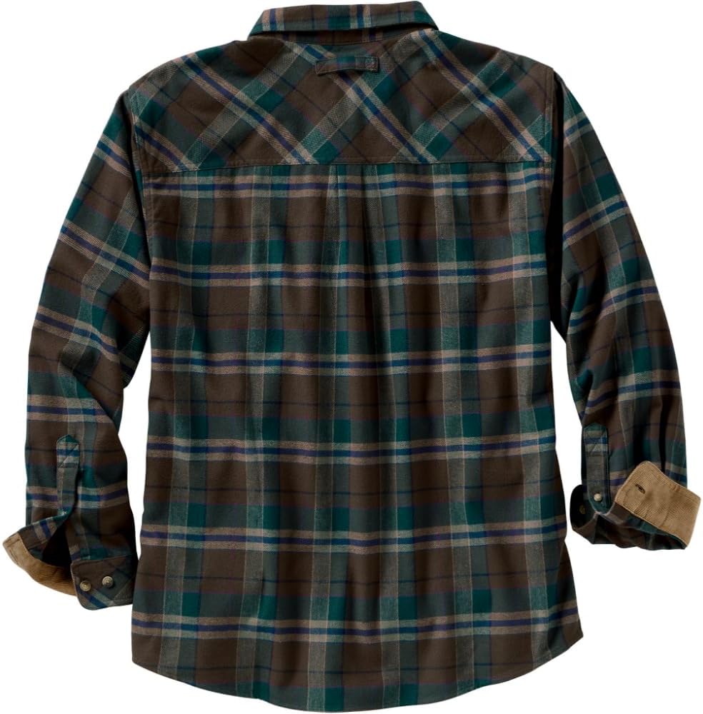Legendary Whitetails Men's Flannel Shirt Long Sleeve Button Down 100% Cotton