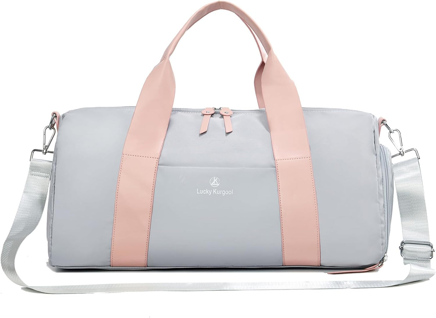 Gym Bag for Women, Duffle Bag for Travel with Shoe Compartment and Wet Pocket, Lightweight Carry on Weekender Duffel Bags, Water Resistant