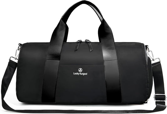 Gym Bag for Women, Duffle Bag for Travel with Shoe Compartment and Wet Pocket, Lightweight Carry on Weekender Duffel Bags, Water Resistant