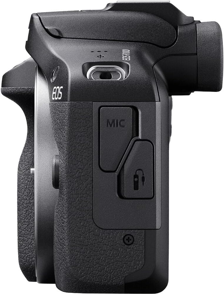 Canon EOS R100 Mirrorless Camera with RF-S 18-45mm f/4.5-6.3 is STM Lens | 24.1MP APS-C CMOS Sensor, Dual Pixel AF, Full HD Video | Compact RF Mount Camera for Beginners with Bag and 64GB Card