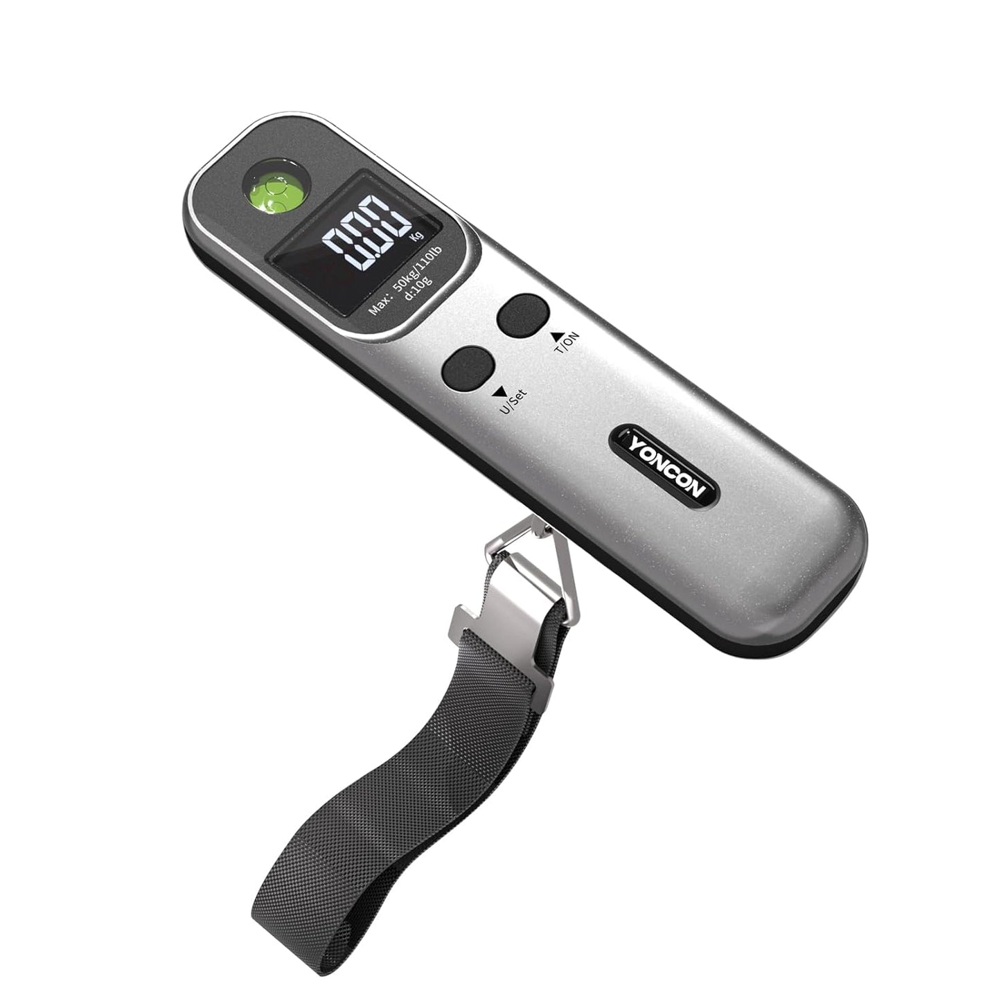 Digital Luggage Scale – 110lb Portable Suitcase Weight Scale with Backlit LCD, Tare Function, Travel Essentials for Airline Luggage, Backpacks, Outdoor Gear and Shipping Packages