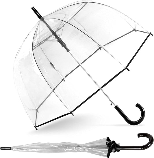 ShedRain Bubble Umbrella – See Through, Rain & Windproof Umbrella - Perfect for Weddings, Prom, Outdoor Events - Automatic Open