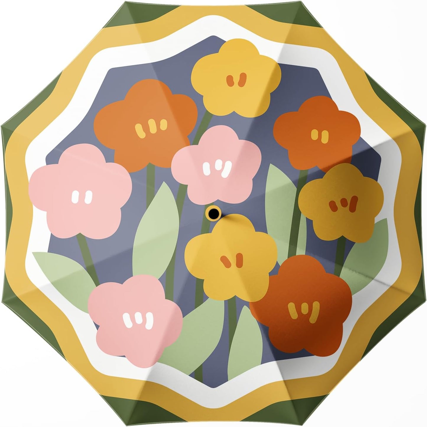 Small Compact Travel Automatic Folding Umbrella for Women, Portable Lightweight, Rain, Wind, UV Sun Shade