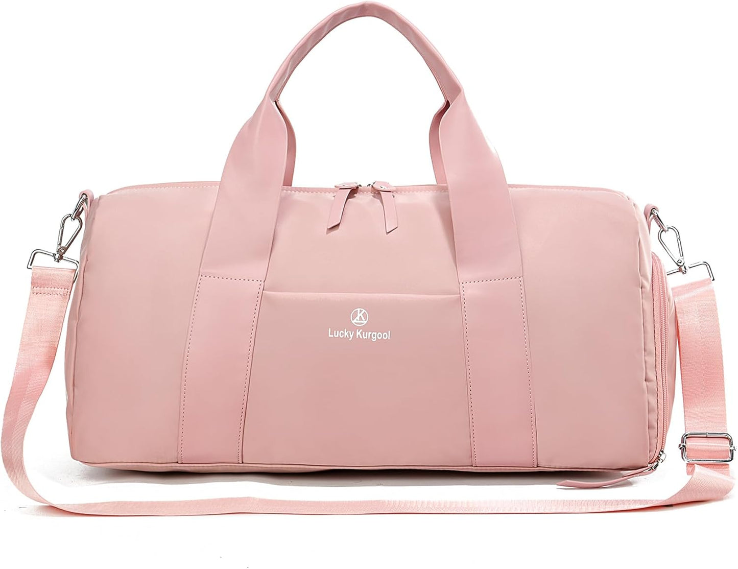 Gym Bag for Women, Duffle Bag for Travel with Shoe Compartment and Wet Pocket, Lightweight Carry on Weekender Duffel Bags, Water Resistant