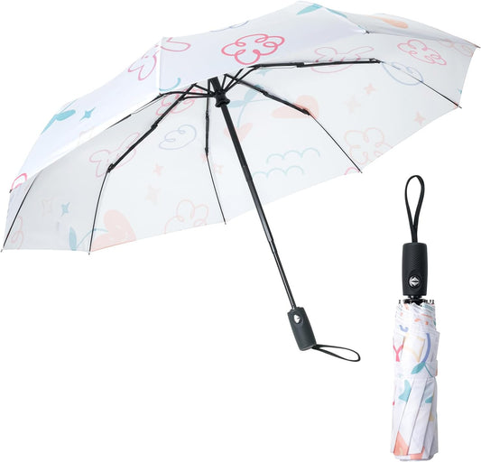 Mr. Pen- Windproof Travel Umbrella, Automatic Umbrellas for Rain, Compact