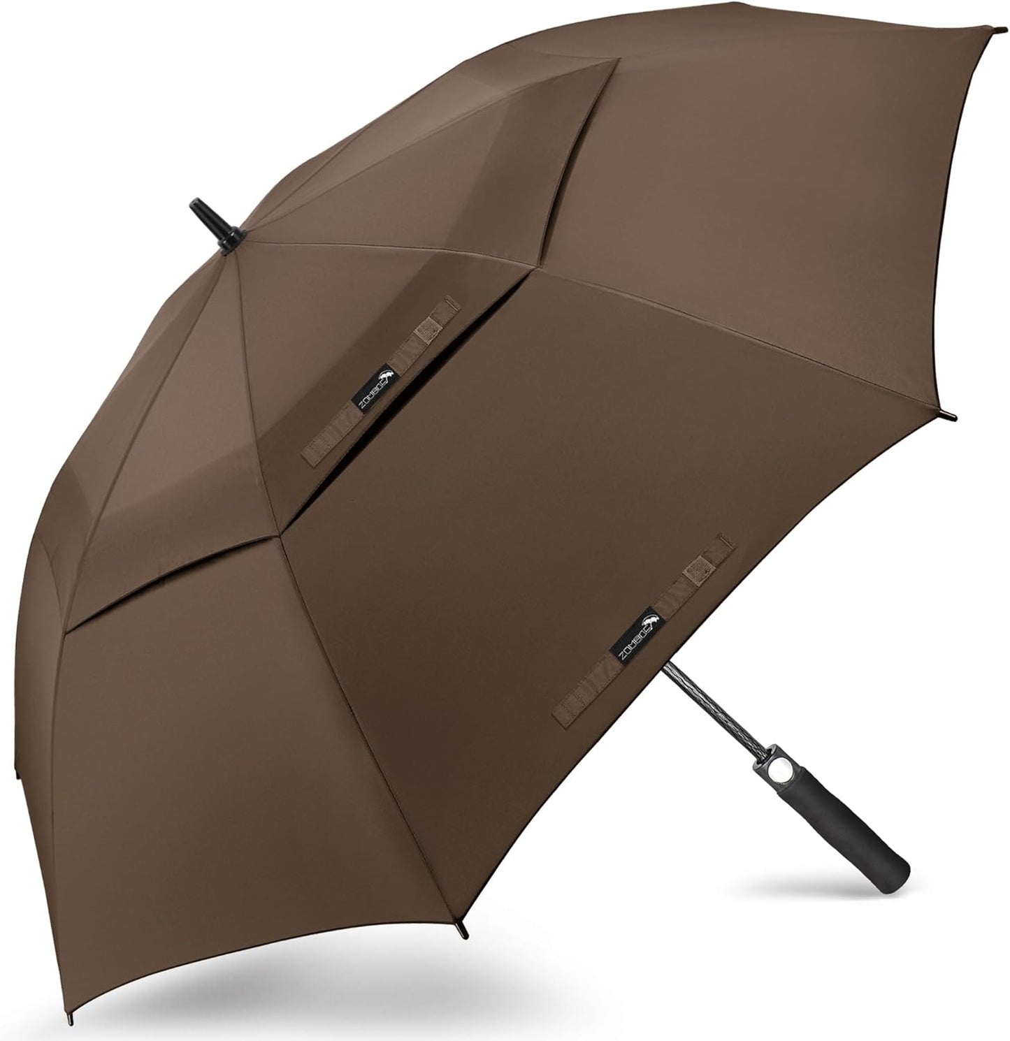 ZOMAKE Golf Umbrella Windproof, Extra Large Oversized Heavy Duty Double Canopy for Rain, Sports Games & Push Cart(51/54/62/68/72Inch)