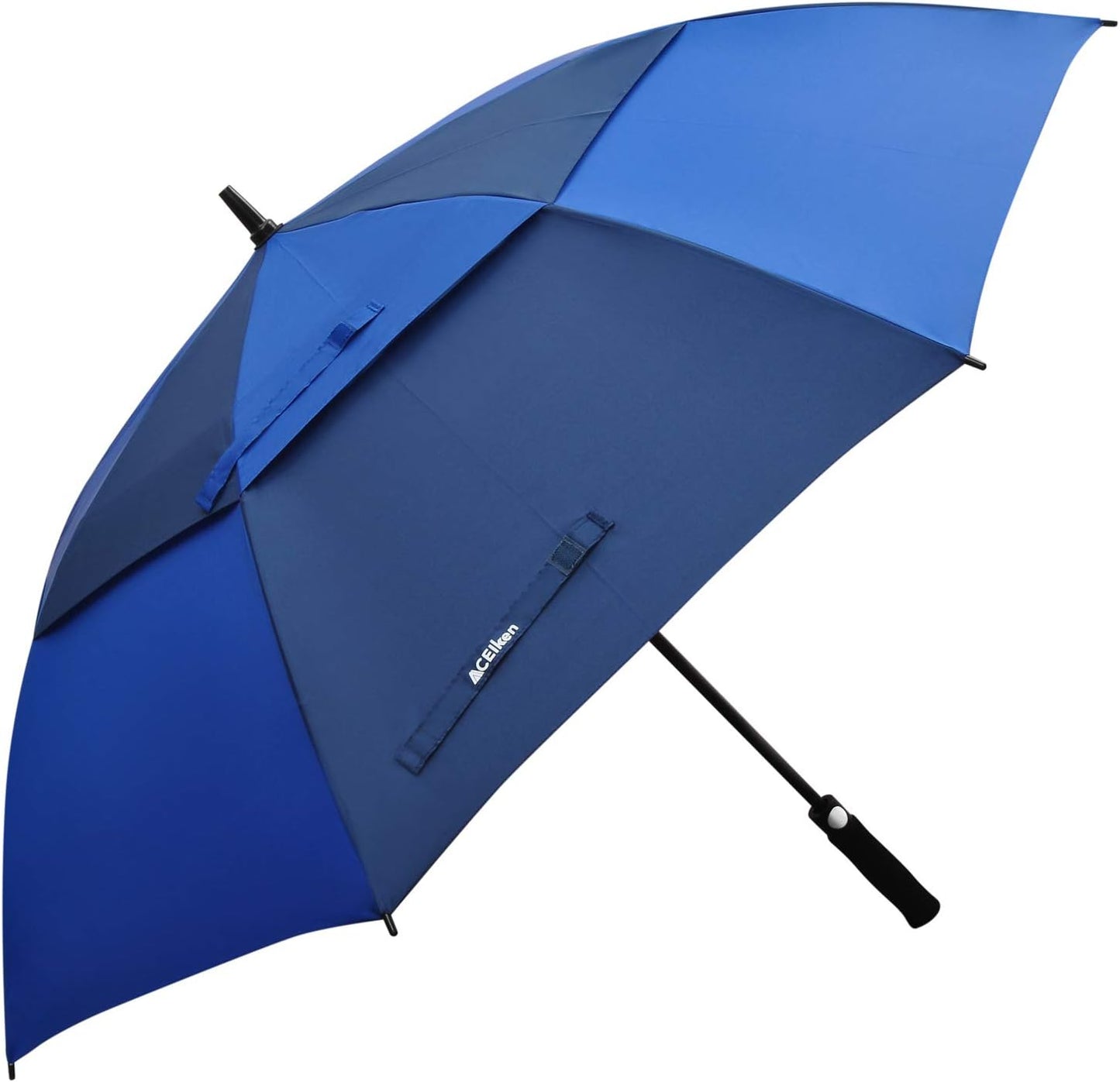 Golf Umbrella Large 58/62/68 Inch Automatic Open Golf Umbrella Extra Large Oversize Double Canopy Vented Umbrella Windproof Waterproof for Men and Women